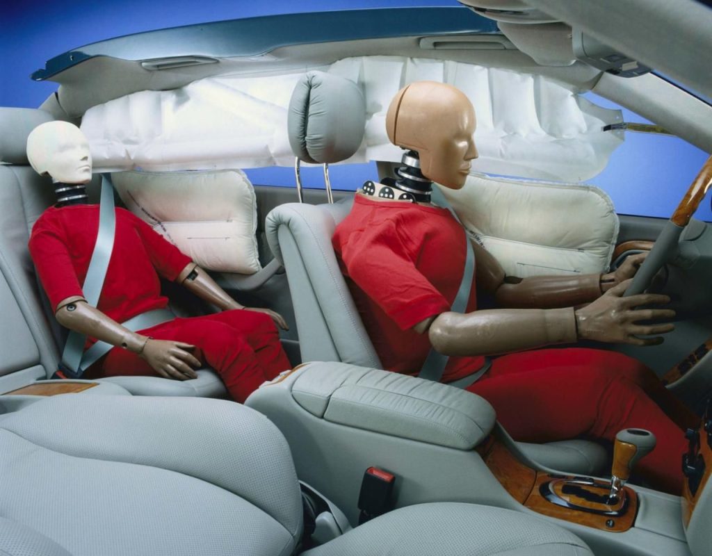 mercedes benz airbags for back seats