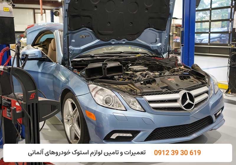 آموزش تعمیر موتور بنز در تهران - کارنج