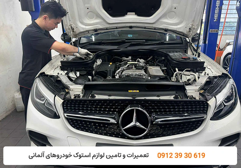تعمیرگاه بنز - تعمیر موتور بنز c200